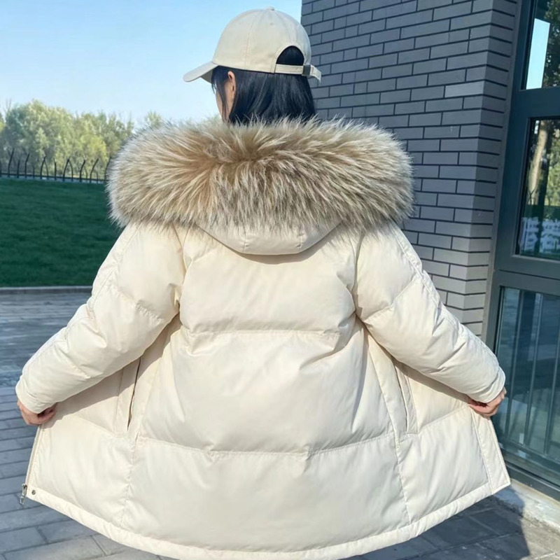 Winter Clothing Pk - Kerah Bulu Rakun Untuk Jaket Wanita,