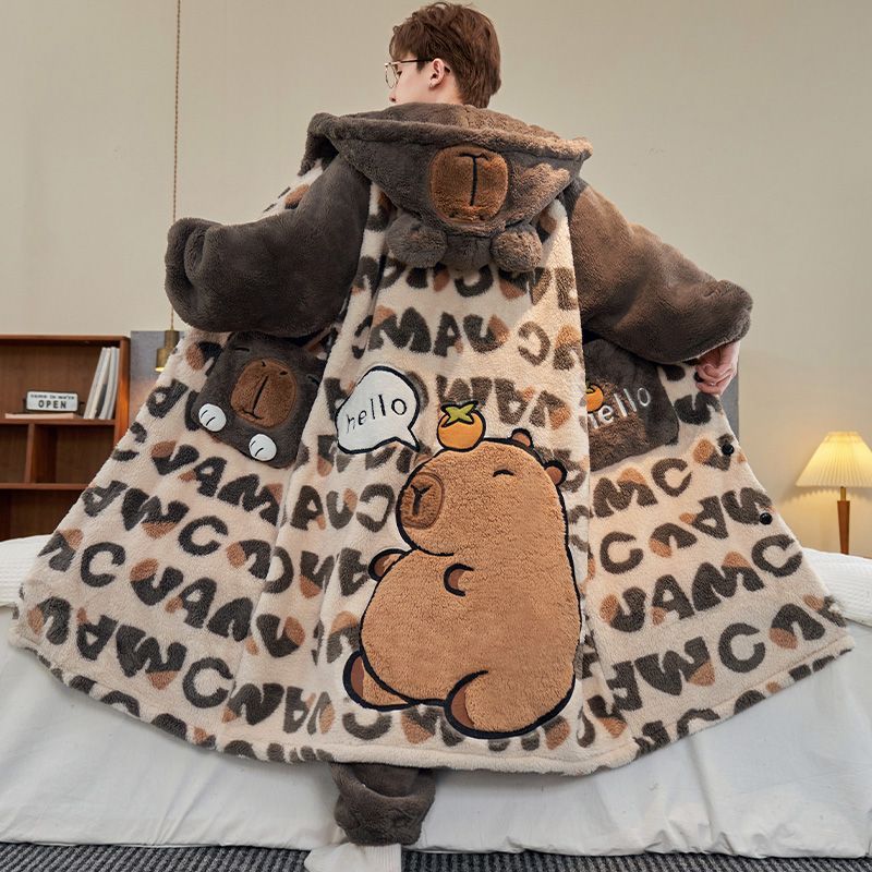 Setelan Piyama Pria Motif Pand - Winter Clothing Pk ulasan dan harga