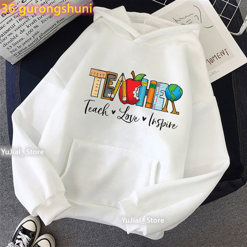 Topi Lucu Hoody Femme Teach Lo - Winter Clothing Drawing ulasan dan harga