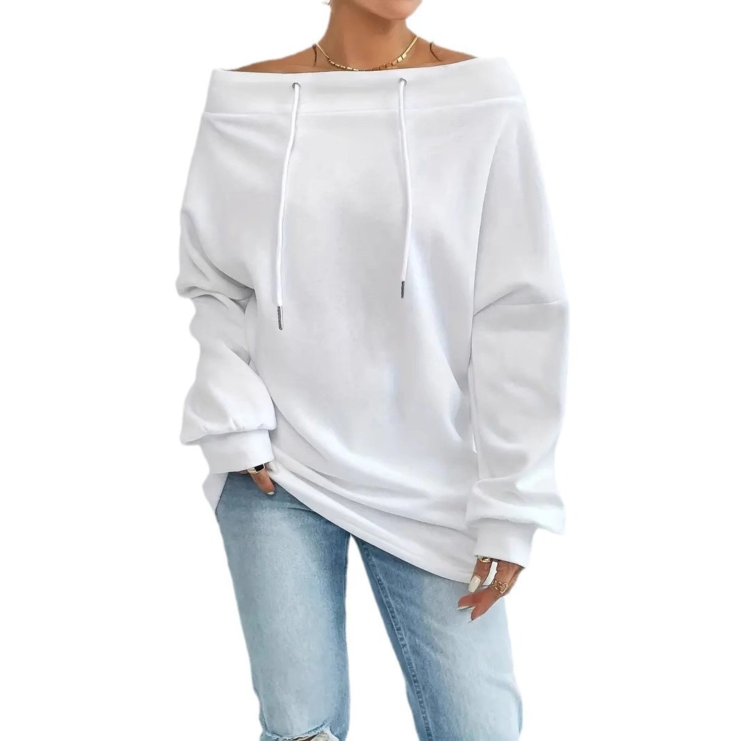 Sweatshirt Wanita Model Off Sh - Winter Clothing Drawing ulasan dan harga